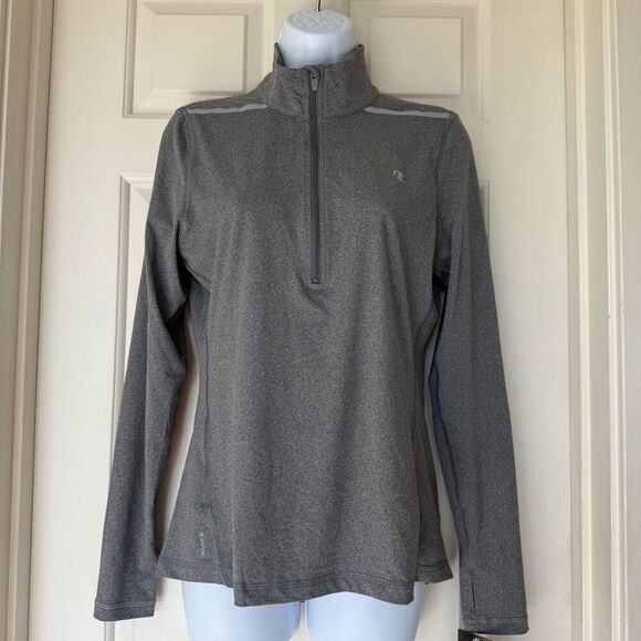 Champion Women’s Running Athletic Gear mock zip Long Sleeve Top - Picture 1 of 14